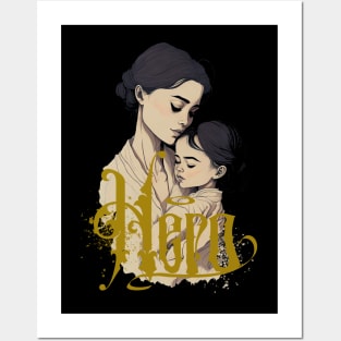 Happy Mother's Day Thanks Mom Heroine Posters and Art